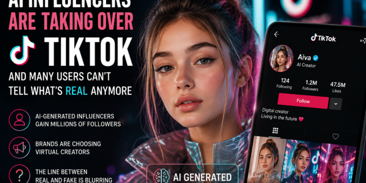 AI Influencers Are Taking Over TikTok — And Many Users Can’t Tell the Difference